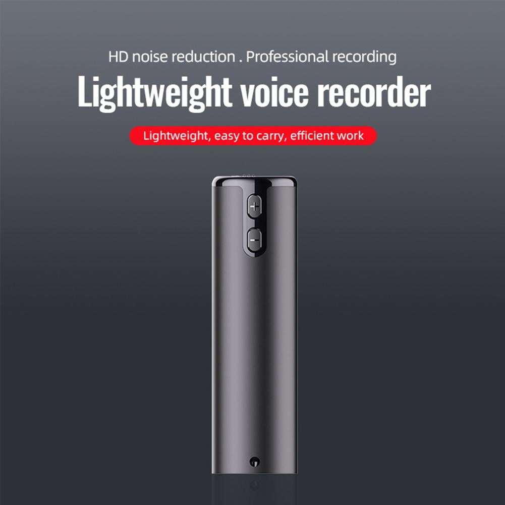 Voice Activated Recorder with Noise Reduction Small Portable MP3 Recording Pen, 20H Battery, Voice-Controlled Recording for Lectures & Meetings