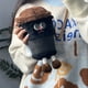 thumbnail image 5 of Bolso bandolera tipo taza de café de peluche, de un solo hombro, portátil, pequeño, tipo cartera, tipo taza de té con leche, para chica, 5 of 5