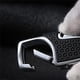 thumbnail image 5 of Llavero Lancher (con 2 llaveros adicionales y caja de regalo) Llavero de coche resistente para hombres y mujeres - Negro Ormromra HMHZ1272, 5 of 5