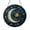 Stained Glass 7.87 Inch, variant on Gold Celestial Ornament, Cosmic Moon Star Decor Gift for Astrology Lovers