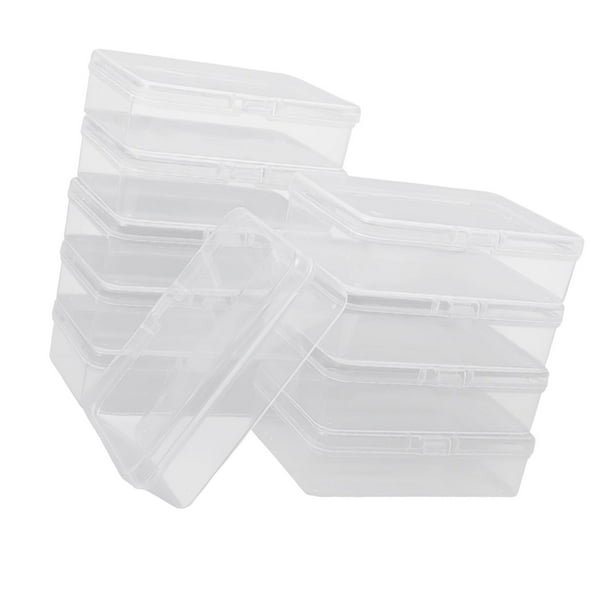 Caja de almacenamiento de accesorios para el cabello Organizador de manualidades Organizador de joyas Contenedor para 10 piezas