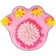 thumbnail image 1 of Dog Snuffle Mat Plush: Nonslip Paw Design Soft Puppy Puzzle Toy Pet Foraging Mat, 1 of 5