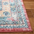 thumbnail image 3 of SAFAVIEH Madison Dixie Oriental Area Rug, Orange/Light Blue, 3' x 5', 3 of 7