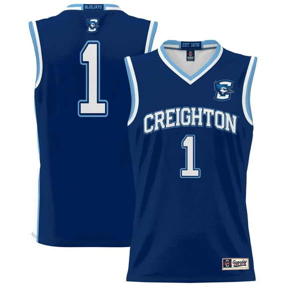 Unisex GameDay Greats #1 Blue Creighton Bluejays Lightweight Basketball Jersey