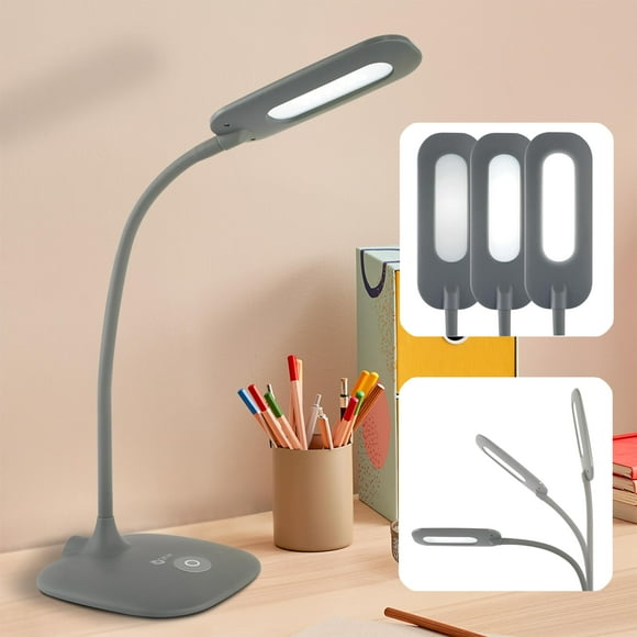Lámpara de escritorio OttLite LED Soft Touch con 3 ajustes de brillo