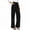 Black, variant on Womens Dress Pants High Waisted Business Casual Slacks Stretchy Pull On Wide Leg Pants with Pockets Office Clothes