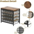 thumbnail image 6 of Coffee Pod Holder For Counter, 4 Tier Coffee Pod Drawer for Keurig Pod Storage Drawer Holder, 72 Capacity Pods Storage Organizer Cups Capsule with Sliding Baskets for Coffee Station, 6 of 13