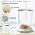 thumbnail image 4 of 34oz/1000ml Glass Teapot With Glass Tea Infusers, Glass Tea Kettle For Loose Tea, 4 of 5