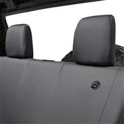 Diamond Rear Seat Cover for Jeep Wrangler 7-16 Black