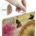 thumbnail image 4 of FMSHPON Vintage Rose Gramophone Clipboard Hardboard Wood Nursing Clip Board and Pull for Standard A4 Letter 13x9 inches, 4 of 7