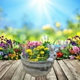 thumbnail image 4 of Succulent Planter Garden Pots,Rabbit Flower Pot Succulent Animal Shaped Planter Pots Rabbit Flower Pot Ultra Responsive, 4 of 7
