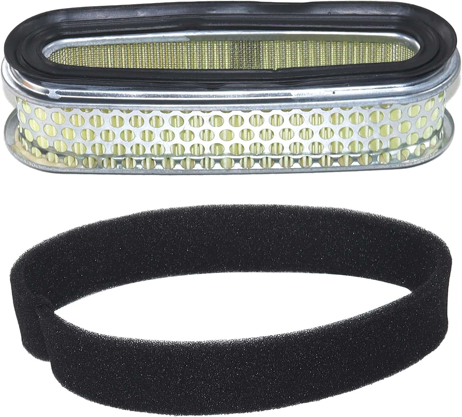 4 Pcs GXV160 Air Cleaner Element Replaces 17210-Z1V-003, 17210-ZE7-013 for Honda GXV160, HRU216 Lawn Mowers