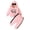 Pink, variant on Godderr 2PCS Baby Infant Girls Clothing Sets Alphabe Printed Bowknot Hooded Tops and Casual Long Pants Two-Piece Outfits Fall Clothes Sets 3M-3Y