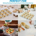 thumbnail image 4 of 9.8x7.5x0.6In Baking Cooling Rack,Heavy Duty Grilling Rack for Home,Oven Safe,Set of 2 Stainless Steel Roasting Drying Brace for Chicken Wings,Turkey, 4 of 6