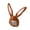 Brown, variant on Cute Girls Hat Plush Rabbit Ears Hat Earflap Cap Head Warmer Photo Supplies Hat