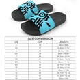 thumbnail image 2 of GZHJMY Stylish Slides for Women Men, graffiti tag hip hop Soft Flexible Slip-on Sandals Slippers, 2 of 7