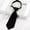 Black, variant on Kids Bow Ties Boys Girls Solid Color Pre-Tied Necktie School Uniform Wedding Party Performance Formal Accessories 3-16Y