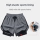 thumbnail image 5 of Bañadores de estilo americano para hombre, pantalones deportivos para correr, ropa interior, pantalones cortos informales de baloncesto antiexposición para entrenamiento de ilusión de dos piezas, 5 of 5