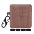 thumbnail image 2 of Earbuds Case Cover, Microfiber Lining Earbuds Wooden Case  for  Earbuds, 2 of 7