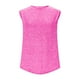 thumbnail image 4 of Camisas para mujer,Blusa de lentejuelas para mujer, manga corta, cuello redondo, poliéster, informal, holgada, para uso diario, sopatenor, 4 of 8