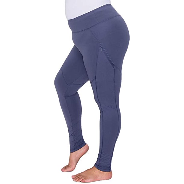 YOGALANDUSA Women's Yoga Workout Leggings Plus Size High Waisted 4