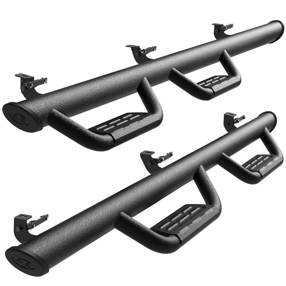 Tyger Auto Tyger Access Running Boards Compatible with 2007-2018 Jeep Wrangler JK 4-Door (Exclude JL) | TG-AS2J24012 | Textured Black Drop Step Rail