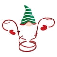 thumbnail image 1 of Cateissary Encimera de vacaciones, soporte para copas de vino tinto, soporte de exhibición, botellas, tazas, decoración de Navidad, de Kits de decoración para fiestas Sombrero verde, 1 of 6