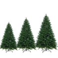 thumbnail image 2 of Artificial Christmas Tree 1.5 1.8 2.1m with Metal Tripod PVC Easy Assembly Holiday Party New Year Decoration Hotel Home Outdoor, 2 of 4