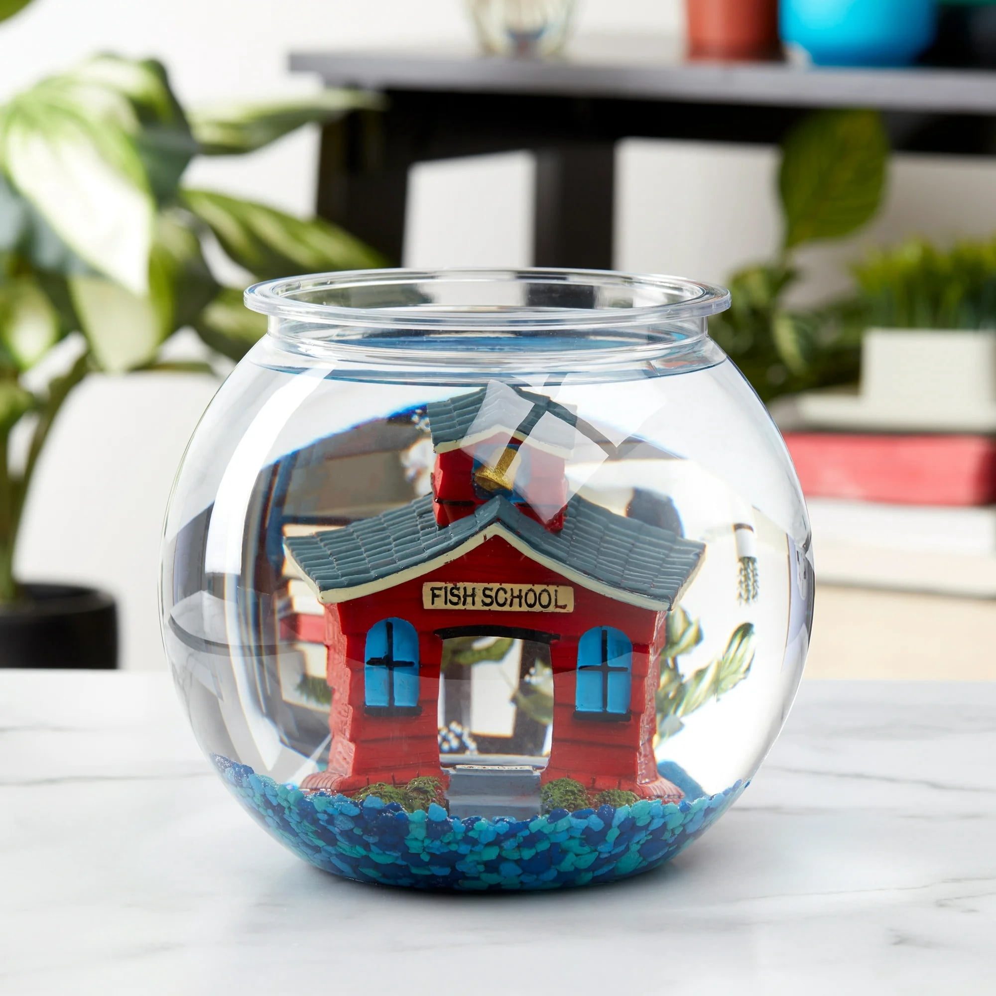 Sporn Aquatics Red Fish School Aquarium Ornament