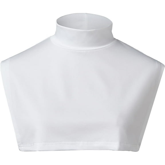 Zhengup Detachable Collar Fake Turtleneck Lightweight Turtle Neck Dickey Collars for Women Girls(White)