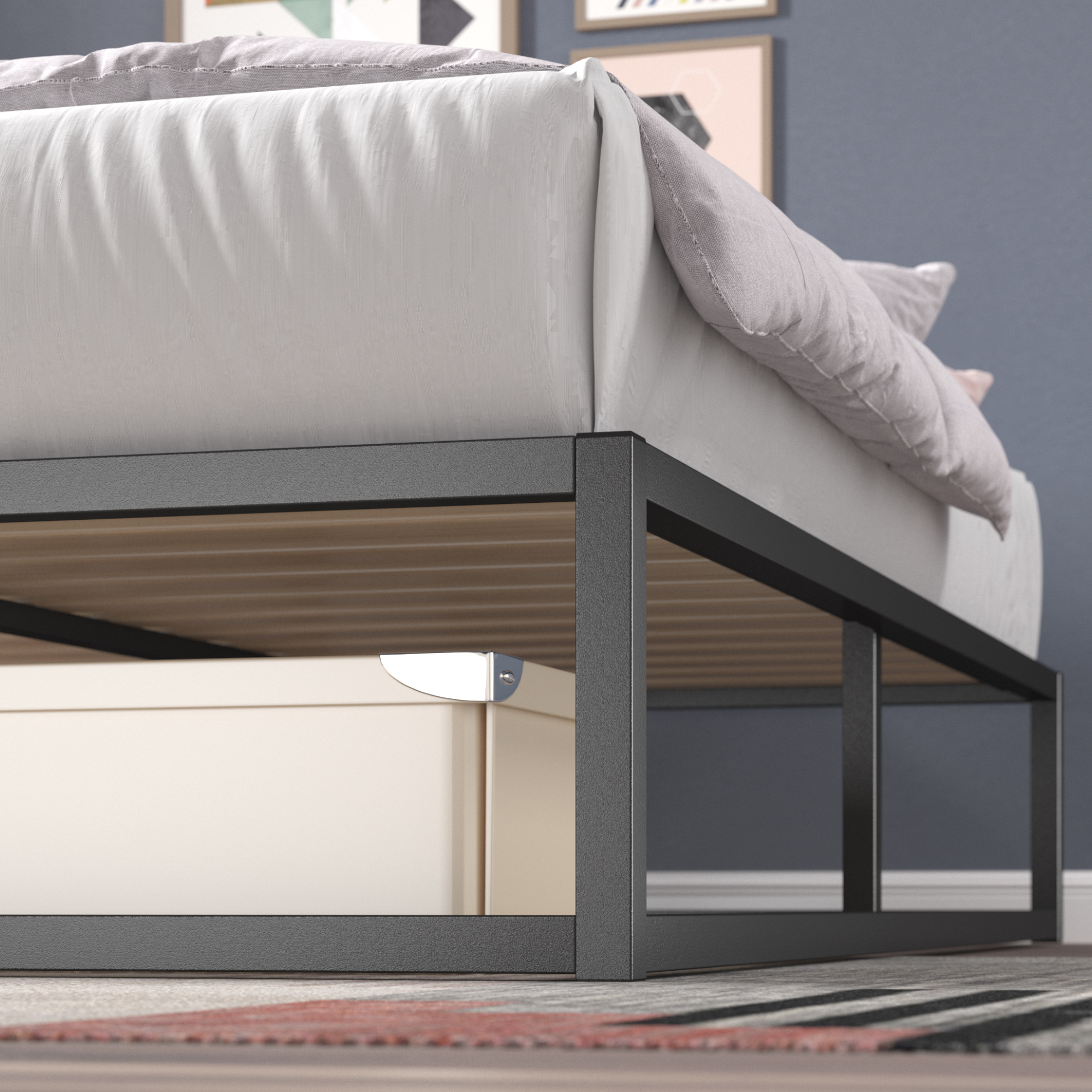 Zinus Joseph Queen 10 Inch Modern Studio Platform Bed photo 2