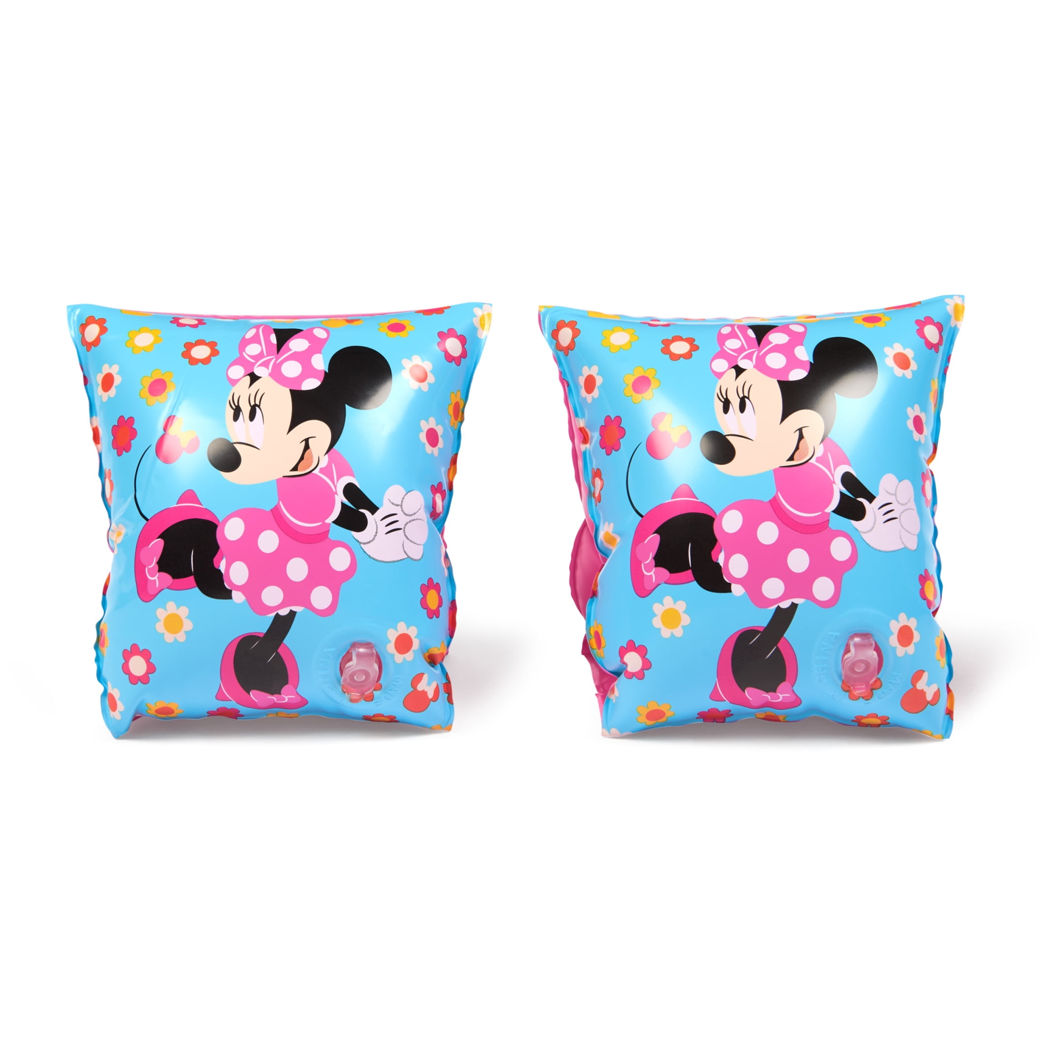 SwimWays Disney Minnie Mouse Unisex Swim Arm Floaties for Kids Age 3-5