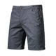 thumbnail image 3 of Ceisia Gift Men's All-Season Casual Shorts - Solid Color Elastic Waist Straight Tube Slim Linen Breathable Work Pants, 3 of 5