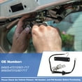 thumbnail image 3 of Interruptor de maletero trasero para Toyota Prius 2004-2009, interruptor de bloqueo de la tapa trasera No.84905-47010/901-717/8490547010/901717, 3 of 7