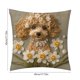 thumbnail image 2 of Decorativas Almohadas de Lanzamiento para la Cubierta de la Almohada de la Cabeza Del Caballo de la Sala de Estar 45x45cm, Diseño Ecuestre Caso de Cojín Suave para la Decoración Del Sofá Cama, 2 of 6