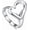 11-Color3, variant on 925 Sterling Silver Ring, Simple Adjustable Ring, Handmade Ring, Women's Ring