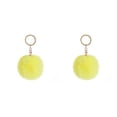 thumbnail image 4 of Inteprter Fuzzy Ball Llavero Llaveros Conveniente Multi-colores Llaveros Mujeres para Niños Adultos Ancianos Estudiantes Amarillo 5 cm Amarillo 5cm 2piezas, 4 of 6