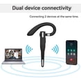 thumbnail image 4 of Auricular inalámbrico Bluetooth, auricular inalámbrico Bluetooth 5.1 con estuche de carga, para conducir en la oficina, 4 of 5