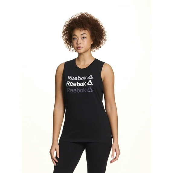 Reebok Women's and Women's Plus Graphic Tank Top, Sizes XS-4X