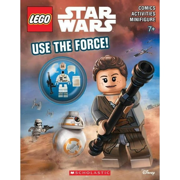 Pre-Owned Use the Force! (Lego Star Wars: Activity Book) [With Minifigure] (Paperback) 1338047450 9781338047455