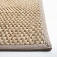 thumbnail image 4 of SAFAVIEH Natural Fiber Arbor Bordered Area Rug, Natural/Gray, 5' x 8' - Coastal Design, Natural & Grey, Seagrass, Ideal for Entryway, Kitchen, Living Room, Office, 4 of 12