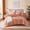 Burnt Orange, variant on Regency Heights King Cozy Velvet Comforter Sets, Luxury 3-Piece All Season Down Alternative Bedding Set, Grey Comforter Bed Set with Pillow Shams