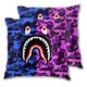thumbnail image 2 of Fundas de almohada Ba-Pe, paquete de 2 fundas de almohada para sofá cama, sala de estar, 20 x 20 pulgadas, 2 of 8