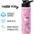 thumbnail image 3 of Silver Buffalo Sanrio Hello Kitty Summer Vibes Stainless Steel Water Bottle, 25 Ounces, 3 of 6