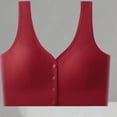 thumbnail image 4 of Bixock Sport Bra for Women Wireless Bra Plus Size Bra Thin Cups Abjustable Straps Soft Mature Daily Women Under Wear, 4 of 6