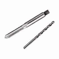 Irwin Hanson High Carbon Steel Drill and Tap Bit 8MM - 1.25 2 pc