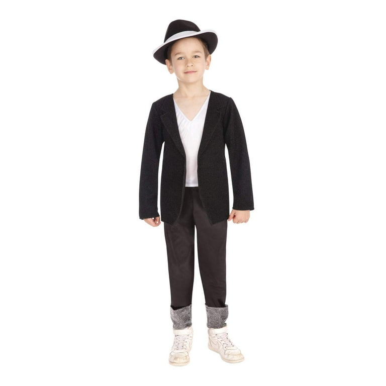Superstar Billie Jean Michael Jackson Childrens Costume