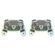 thumbnail image 1 of Controlador De Juegos Controlador transparente inalámbrico con sensor de movimiento de 6 ejes Gamepad para PS4 PC, 1 of 9