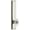 Polished Nickel, variant on Grandeur 837544 Fifth Avenue Solid Brass Rose Left Handed Tall Plate Privacy Door Knob Set