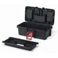 thumbnail image 4 of Small Portable Plastic Tool Box 13In Hardware Storage Tough Equipment Workshop, 4 of 4